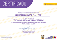 certificado